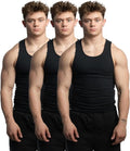 Ekkovision Men's Tank Tops - Comfortable Cotton Spandex Blend | Durable Ribbed Fabric