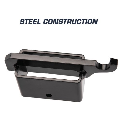 Allen Company EZ Aim Steel Gong Shooting Target Hanging Hook, for 2" x 4" Mount, 2.1 lbs., Black