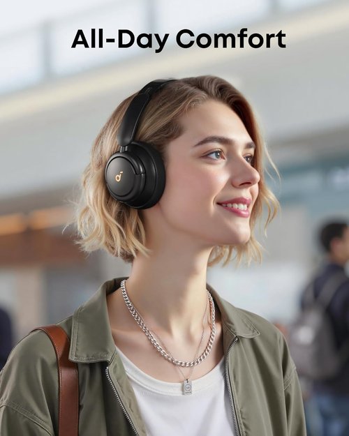 Anker Soundcore Q30 - Hybrid Active Noise Cancelling Headphones | Hi-Res Audio, 50H Playtime, Comfortable Fit
