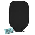 Palms-O-Aces Elongated Pickleball Paddle Cover | Canvas Padded Pickleball Paddles Sleeve with Zipper | Lightweight Protective Paddle Case for Paddles | Paddle Cover Accessory | Black