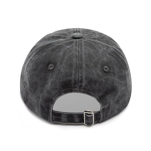 Embroidered City Football Detroit L Hat Vintage Washed Cotton Denim Hat Adjustable Baseball Cap for Men Women
