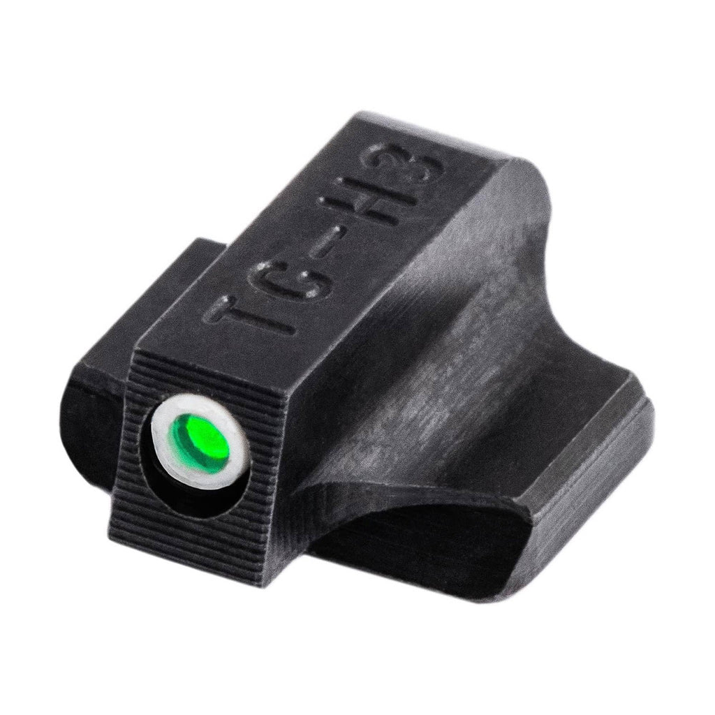 TruGlo Pistol Optic, Glow in the Dark Green/White Dot Sight for Smith & Wesson M&P Series Pistols, Tritium