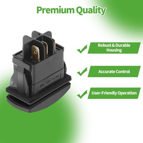 10L0L Golf Cart Forward Reverse Switch with Housing for Electric Club Car DS Precedent Onward Tempo, Replace OEM 101856002 101856001 102508401