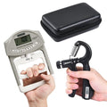 Handeful Grip Strength Tester Trainer - Dynamometer Handgrip Measurer Meter, Handheld Strengthener Exerciser for Sports, School, and Home Use (198Lbs / 90Kgs)