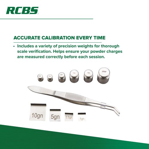 RCBS Deluxe Scale Weight Set_98993