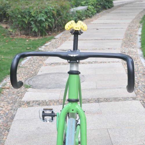UPANBIKE Road Bike Handlebar Aero Drop Bar Aluminum Alloy 31.8mm*420mm Horns Bent Bar