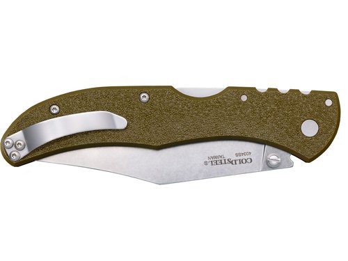 Cold Steel Range Boss OD Green Handle, 9 1/4" Overall, 4" Blade