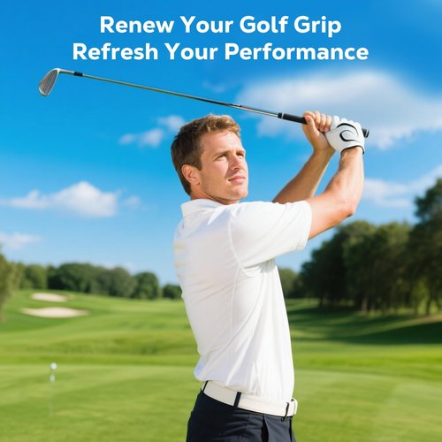 MoKo Golf Grip Kit for Regripping Clubs, Portable Golf Regripping Kit, Includes Hook Blade, Tapes, Rubber Clamp, Bench Vise, Tape Remover, Gloves, Solvent and Nozzles, Easy to Use