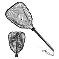 Fishing Net with Handle, Fish Landing Net for Kids Men Women, Safe Fish Catching or Releasing