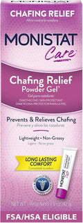 Monistat Chafing Relief Powder Gel - Long-Lasting Anti-Chafing Protection for Bikini Area & Thighs | 1.5 Oz