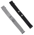 Rich Green Valley Heart Rate Monitor Chest Strap Compatible with Polar H10 H9 H7 H1 Wahoo Tickr Garmin HRM CooSpo,Black&Gray Large