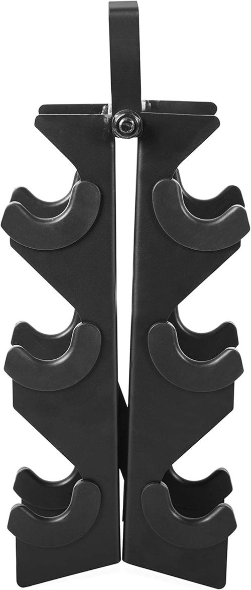 CAP Barbell Dumbbell Weights - Black Neoprene Coated Set for Enhanced Grip and Comfort