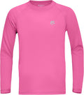 Regine Switzerland Boys UPF 50+ Swim Shirt - Long Sleeve UV Sun Protection Rash Guard | Youth SPF Water Shirts