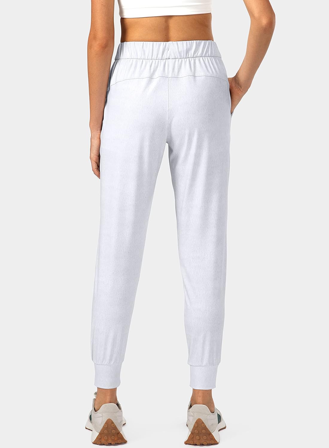 SANTINY Women's Joggers - Comfortable Drawstring Sweatpants with Pockets for Lounge & Workout