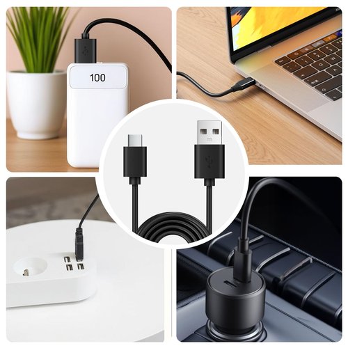 VOVELF Compatible with Oura Ring 4 Charger,Fast Charging Dock and USB-C Cable - Oura Ring 4 Must-Haves for Users (Black, Size 9)