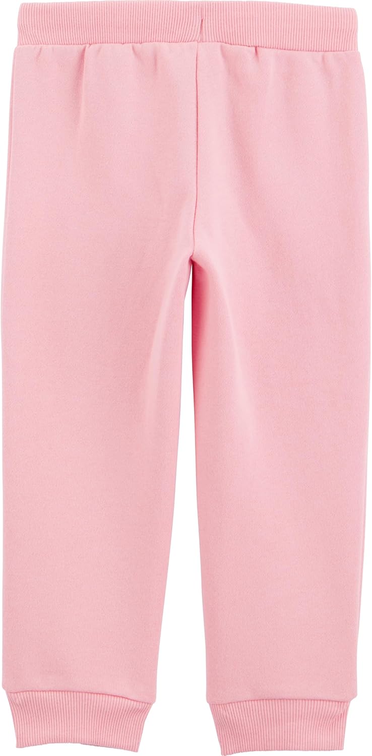 Simple Joys by Carter's Girls' Fleece Joggers - Cozy 2-Pack for Ultimate Comfort