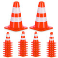 30 PCS Mini Traffic Cones, 1" Mini Construction Cones, Small Orange Cone Roadblock Signs, Orange Traffic Caution Signs for Sports Training Micro Landscape Sand Table