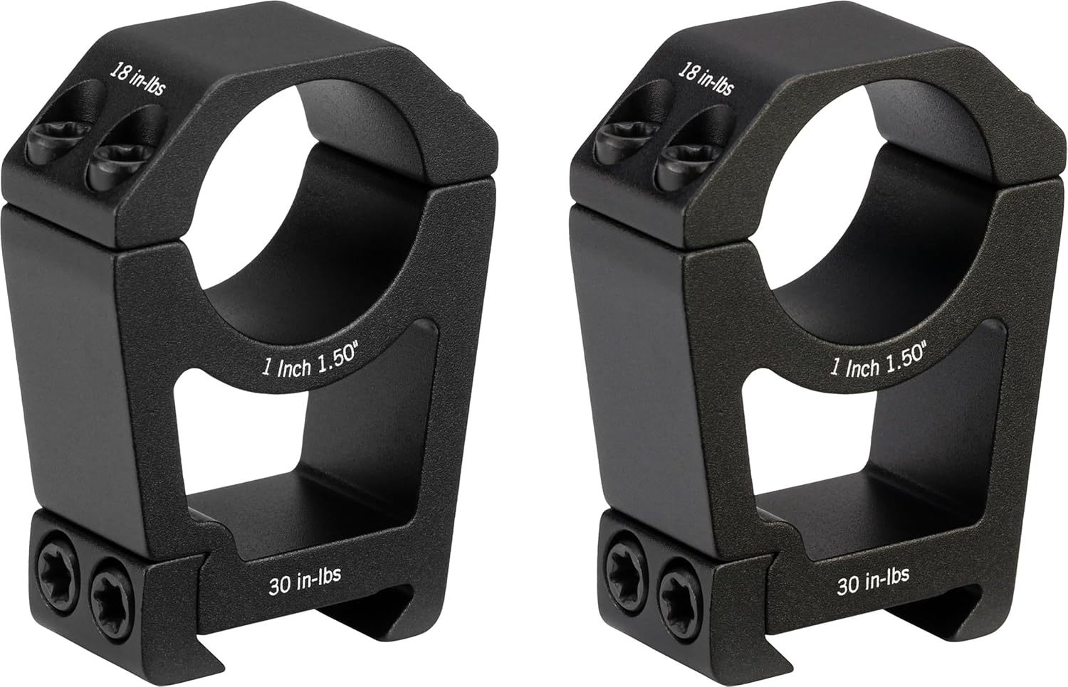 Vortex Sport Riflescope Rings - Picatinny & Weaver Compatible | Unlimited Warranty Included
