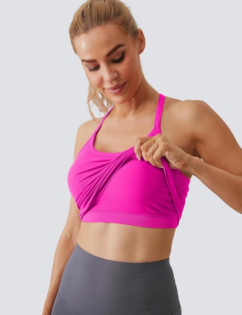 MathCat Workout Tank Tops - Sleeveless Athletic Shirts with Built-In Bra for Women | Seamless Racerback Design