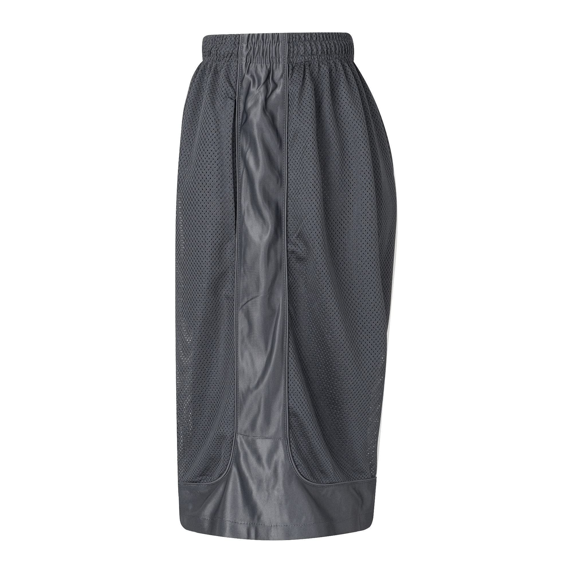 URBEX Long Men's Basketball Shorts with Pockets Athletic Running Gym Workout Sport Shorts(Grey,2XL)