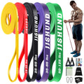 Resistance Bands, 5 Pcs Pull Up Assistance Bands Pull Up Bands Exercise Bands for Men Women, Workout Bands for Working Out, Muscle Strength Training, Body Stretching