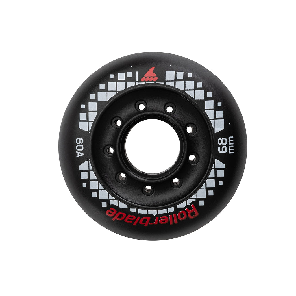 Rollerblade Apex 68mm 80A Wheels, 4 Pack