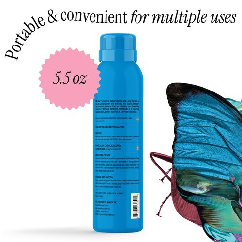 Mimikai Mosquito & Tick Repellent Spray- DEET-Free Naturally Derived Bug Spray for Adults & Kids (2+) - EPA-Registered Insect Repellent- 8-Hour Mosquito & 4-Hour Tick Protection, 5.5oz