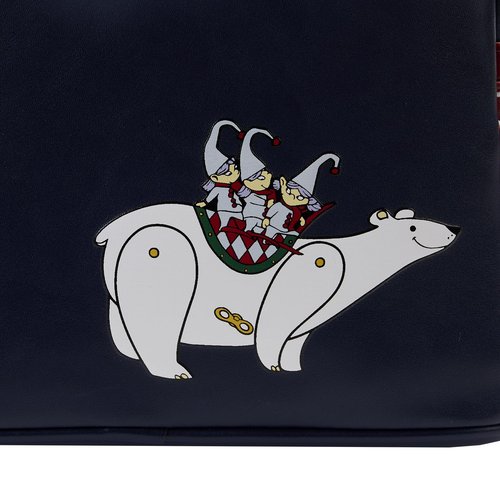 Loungefly x NBC Christmas Town Mini Backpack - Festive Frights and Holiday Delights!