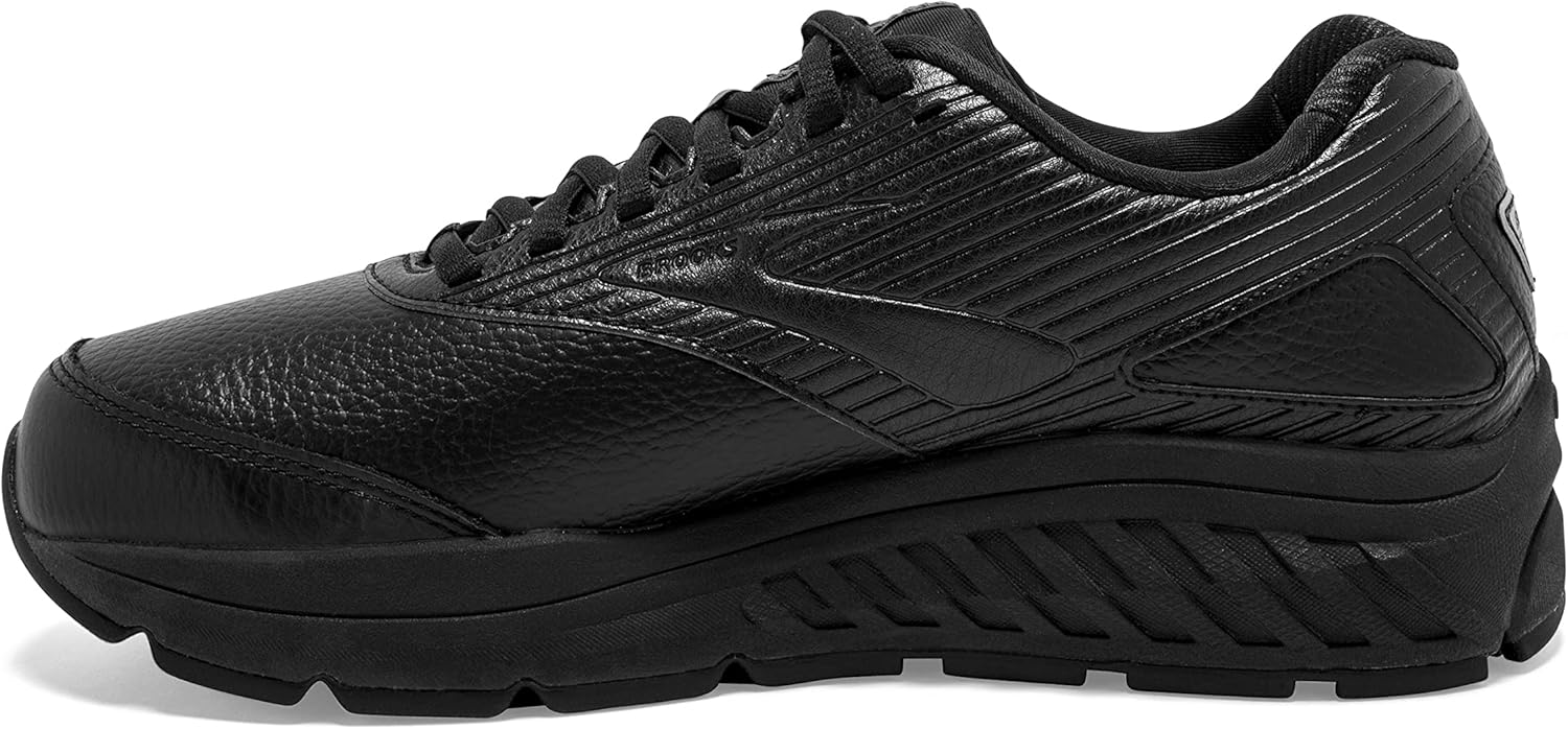 Brooks Women's Addiction Walker 2 - Comfortable Walking Shoe for All-Day Support | Black/White
