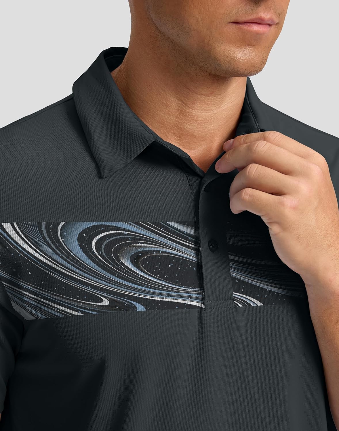 Skiennix Men's Golf Polo Shirts - Dry Fit Moisture-Wicking Performance | Short Sleeve Casual Attire