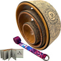 Aozora Yoga Wheel 13" - Ultimate Guide for 30+ Poses | Perfect for Stretching & Backbends