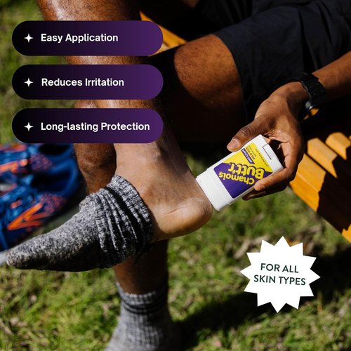 Chamois Butt'r Anti-Chafe Stick - Solid Formula for Comfort | 2.25 Ounce, Clear