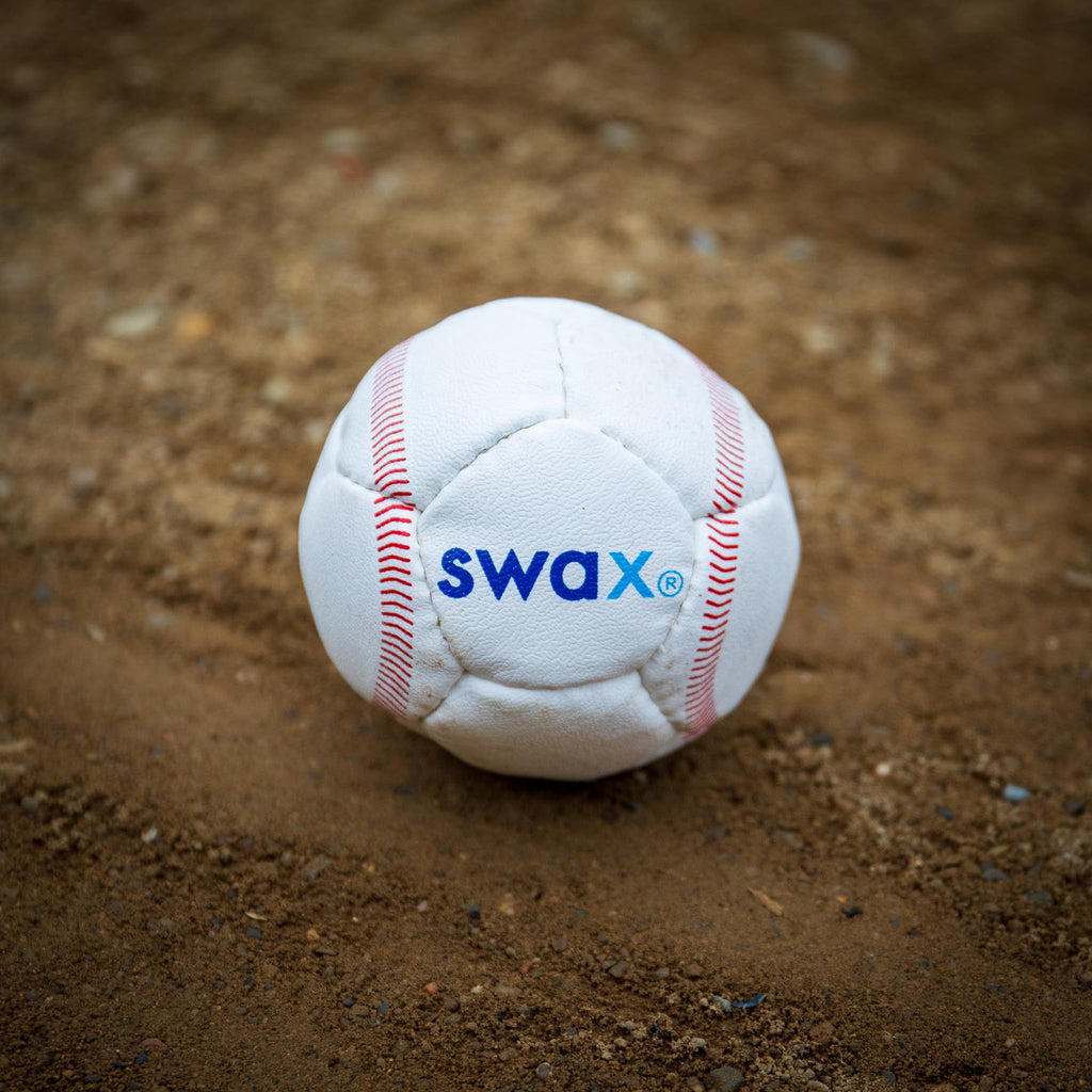 Game Master Swax Training Baseball 2 Pack, White/red