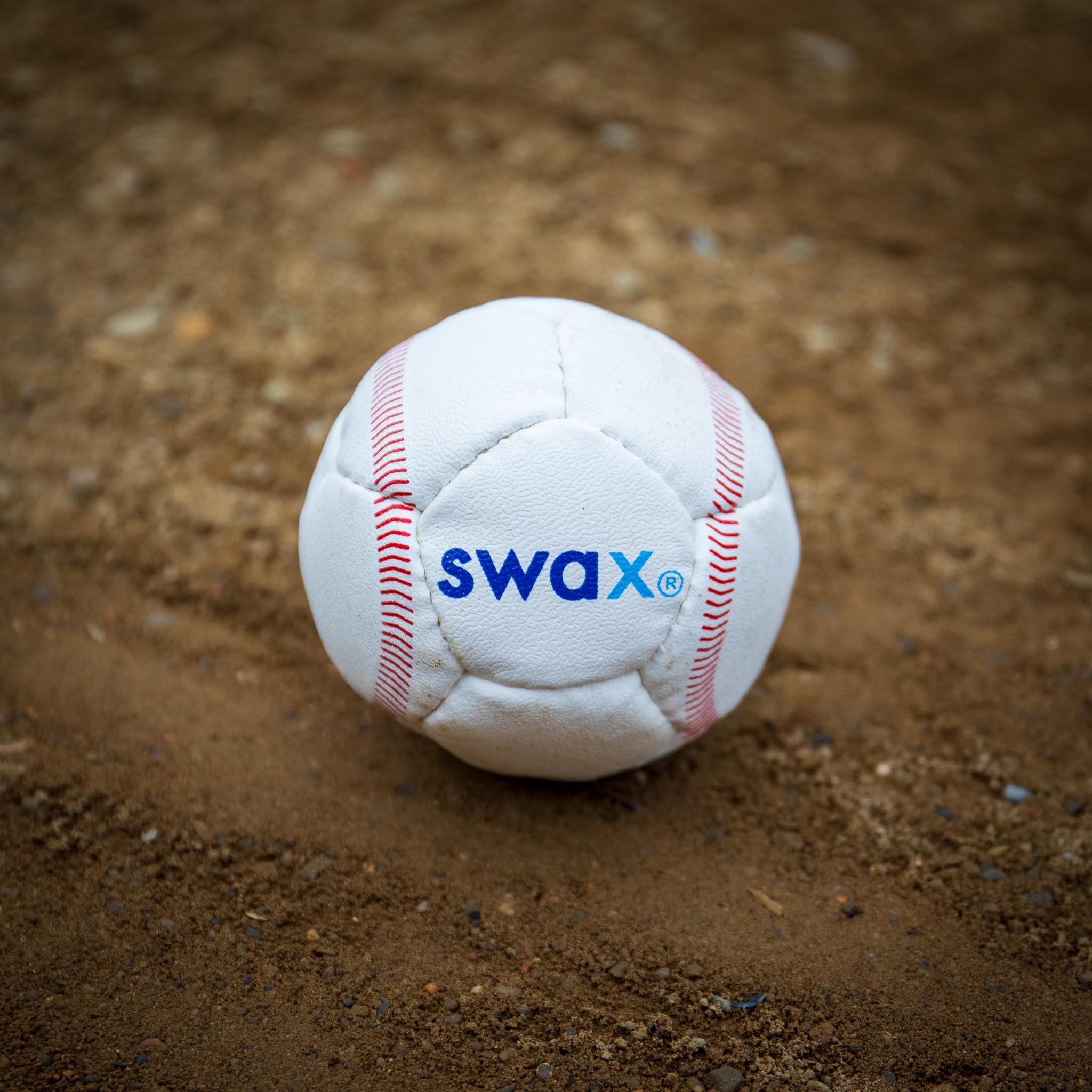 Game Master Swax Training Baseball 2 Pack, White/red
