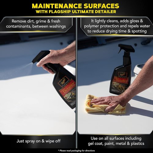 Meguiar's Boat Cleaning Kit - Premium Marine-Grade Essentials for Your Boat or RV