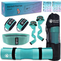 J Bryant Barbell Pad Set - Thick Cushion for Hip Thrusts & Squats | Includes 2 Ankle Straps & Carry Bag