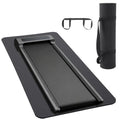 MABOZOO 0.5 Inch Walking Pad Mat, 55x24 Inch Non-Slip Treadmill Mat for Walking Pad, Treadmill, Bike, Exercise, Heavy Duty Workout Floor Protection for Carpet Floors(Black)