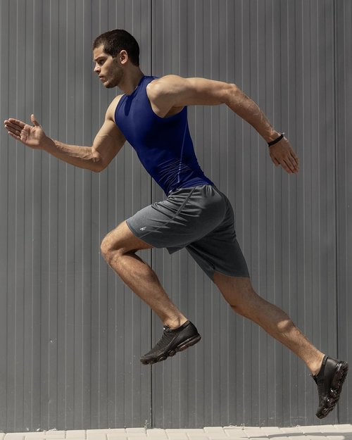 NY Threads Men's Athletic Shorts - Quick Dry Lightweight Workout Shorts with Pockets | Loose Fit