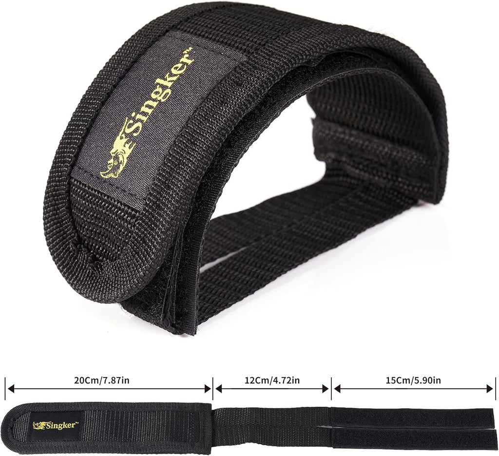 Peloton Toe Clips - Adjustable Metal Pedal Adapters for Sneakers | Indoor Cycling Fitness Accessory