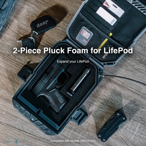 VAULTEK LifePod Secure Waterproof Travel Case (Pluck Foam)