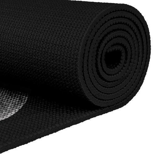 Retrospec Pismo Yoga Mat w/Nylon Strap for Men & Women - Non Slip Excercise Mat for Yoga, Pilates, Stretching, Floor & Fitness Workouts, Moonlight