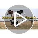 iClimb Nature Large Folding Aluminum Square Table with Roll-Up Top, Stable & Lightweight for Camping, Picnic & Outdoor Use
