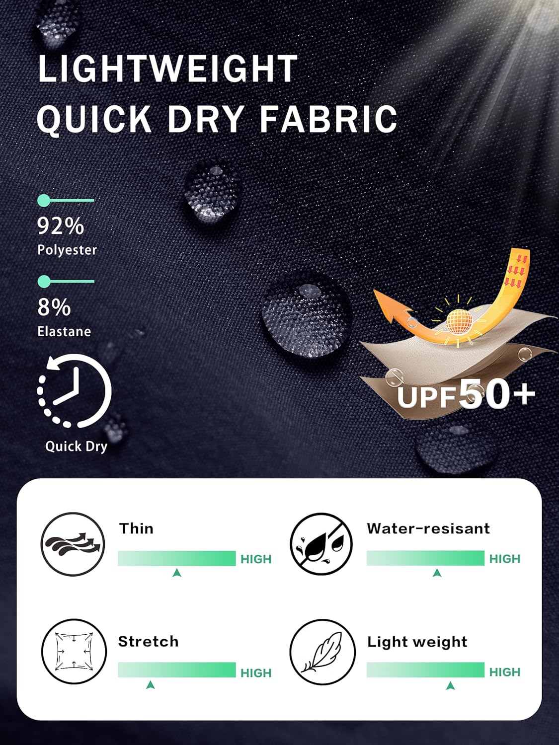 Skiennix Women's Cargo Capris - Lightweight Quick-Dry Hiking Pants for Summer Travel | Elastic Waist, Casual Fit