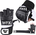 WFX Boxing Gloves - Durable MMA Training Mitts for Karate, Taekwondo & Muay Thai | Synthetic Material