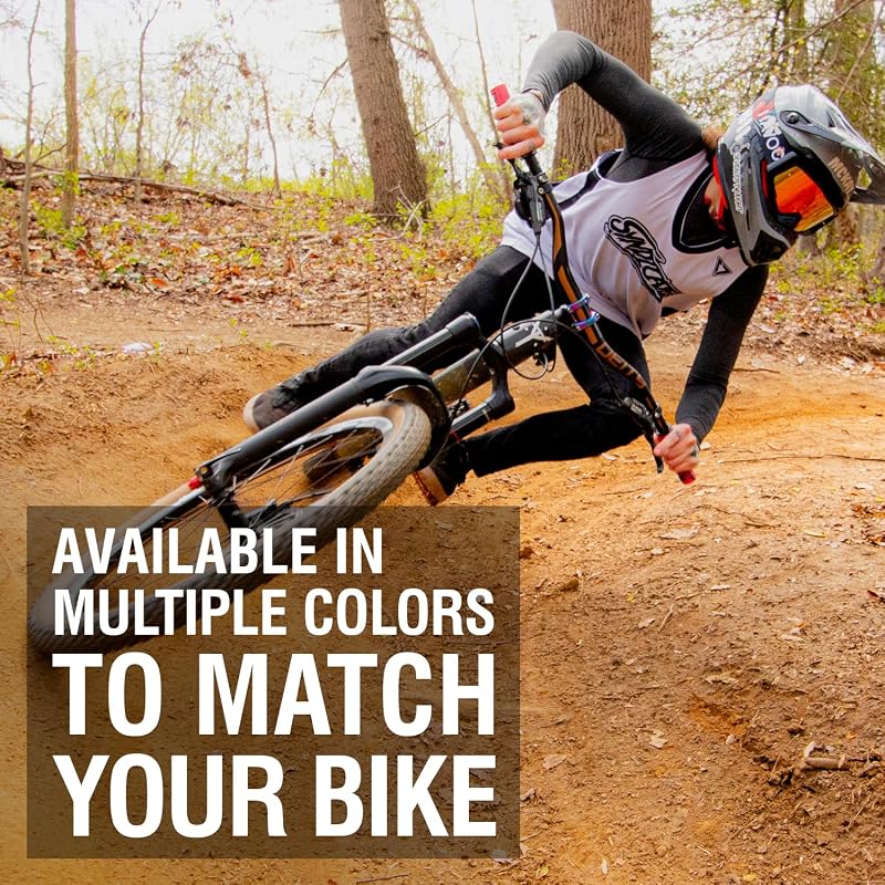 Grapple MTB Grips with Lock-On Collar - 130mm, 20-23mm Bar, Jungle Camo