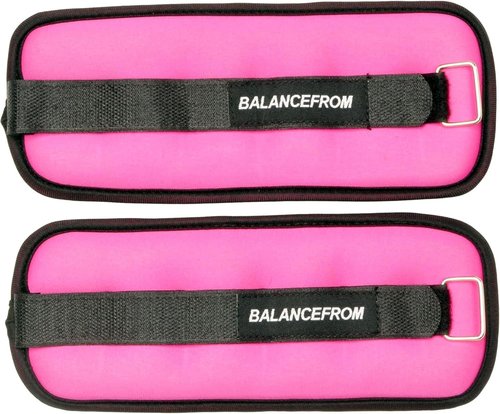 Fitvids Adjustable Ankle Wrist Arm Leg Weights - 1-20 LBS | Versatile Training Options