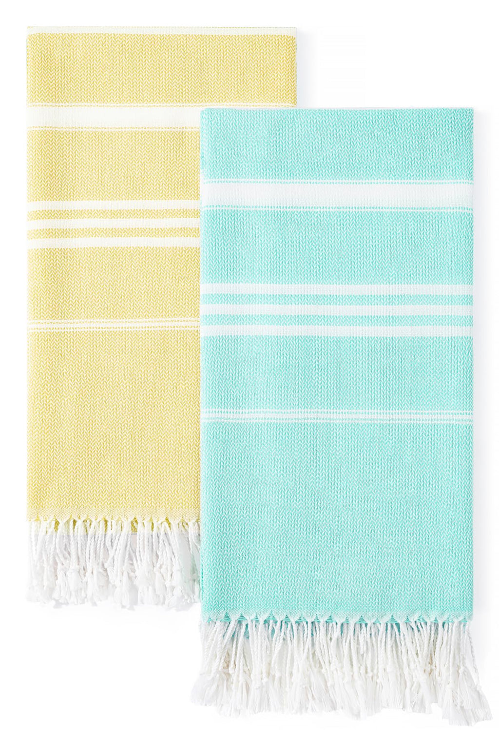 2 Packs Cotton Turkish Beach Towels Quick Dry Sand Free Oversized Bath Swim Pool Towel Extra Large Xl Big Blanket Adult Travel Essentials Cruise Accessories Must Haves Clearance Vacation Stuff