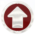 Wild Drifter Trail Markers - Bright Reflective Trail Marker Pack of 24, Easy to Mount, Mark Your Trees for Hunting, Hiking, Camping, and More. (Red, 24)