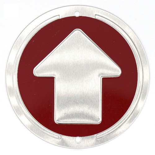 Wild Drifter Trail Markers - Bright Reflective Trail Marker Pack of 24, Easy to Mount, Mark Your Trees for Hunting, Hiking, Camping, and More. (Red, 24)