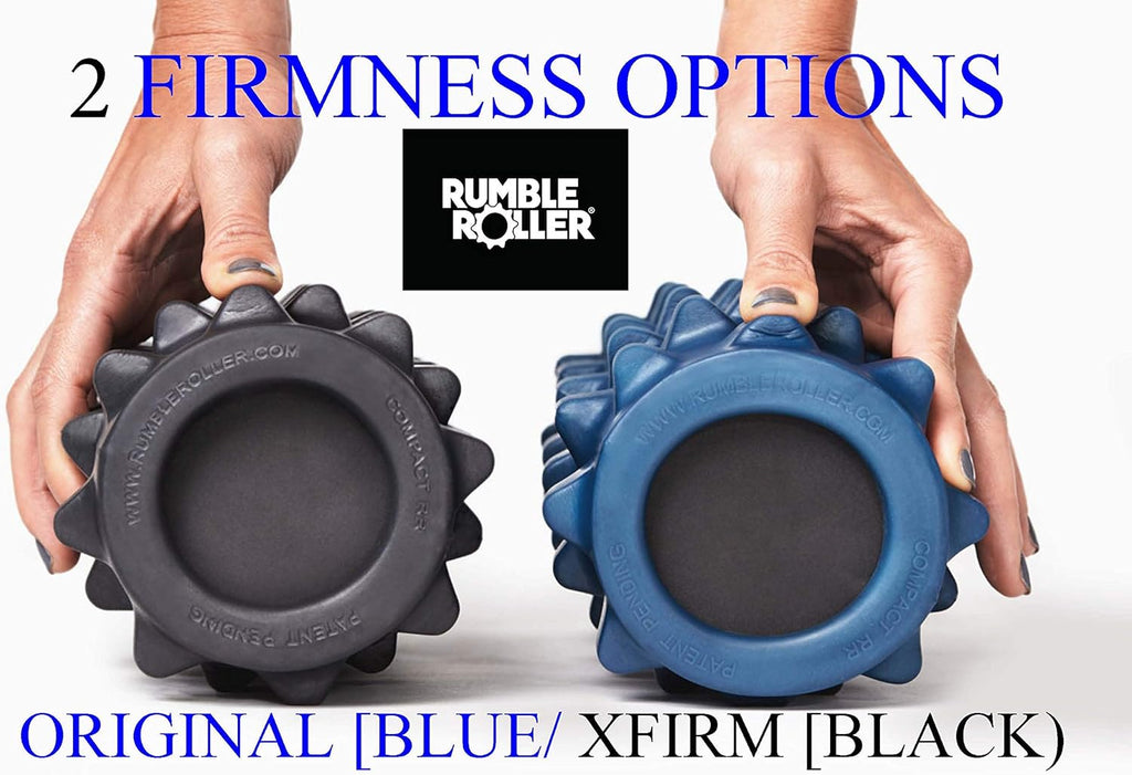 RumbleRoller Extra Firm Foam Roller - Deep Tissue Massage for Muscle Recovery | 22-Inch Midsize